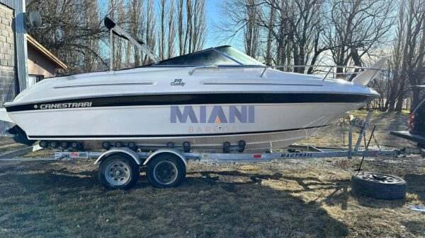 Canestrari 215 con mercruier 4.3 mpi con trailer rutero mactrail. Miani Barcos @mianibarcos