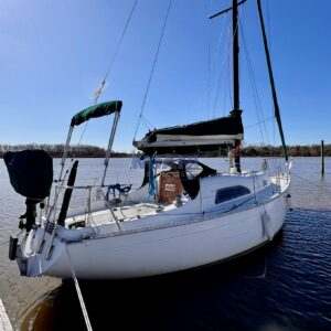 velero Plenamar 30 con motor Yanmar 15hp diesel. en venta @mianibarcos