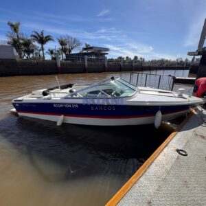 lancha chris craft Scorpion 210 (1990) con Mercruiser 260hp. en venta @mianibarcos