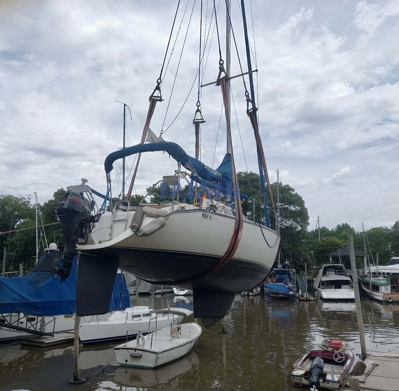 Plenamar 260 velero plenamar 260 con orza, motor Suzuki 15hp 4T. EN VENTA @mianibarcos