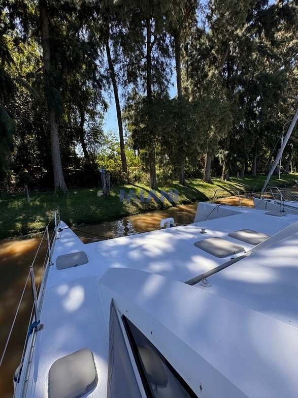 Catamaran Conte 46 Catamaran Conte 46, amarra en San Fernando. en venta @mianibarcos. vista de cubierta (proa)