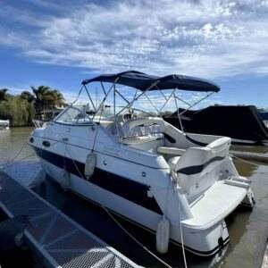 Four Winns 258 Vista (1998), motor Volvo 170hp td. Renovado en 2023, amarra en tigre. en venta en @mianibarcos. vista exterior desde la marina