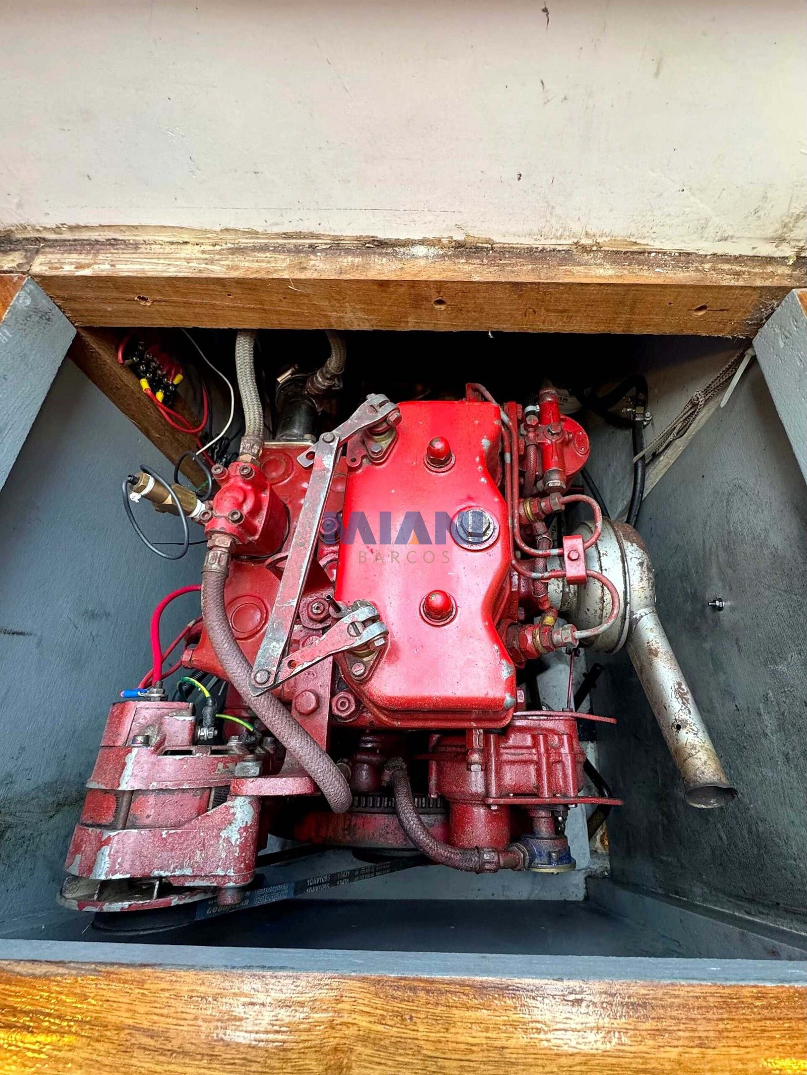 Resch 32 velero Resch 32, kit del 2014, botado en 2024. motor Bukh. amarra en Olivos. en venta @mianibarcos. motor diesel buhk 20hp